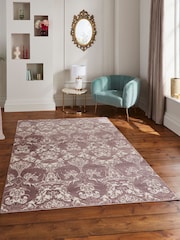 Laurence Llewelyn-Bowen Wine Imperial Rug - Image 1 of 6
