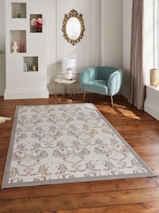 Laurence Llewelyn-Bowen Pearl Faux Imperial Rug - Image 1 of 6