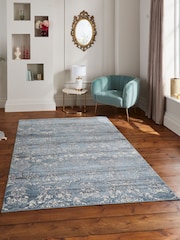 Laurence Llewelyn-Bowen Midnight Imperial Rug - Image 1 of 6
