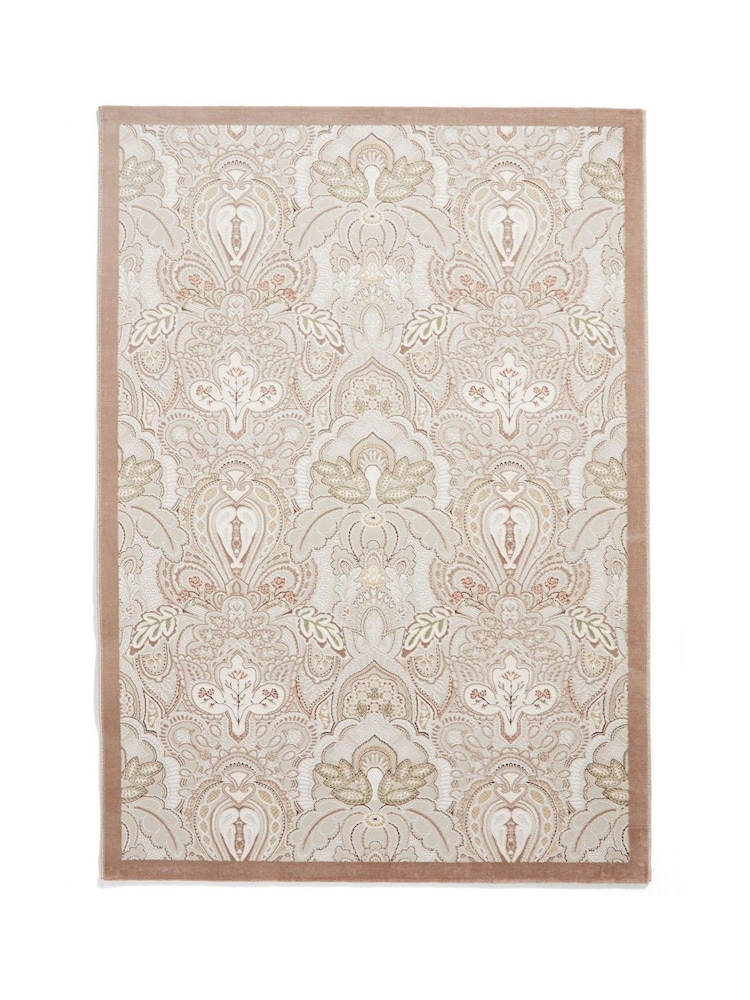 Laurence Llewelyn-Bowen Bronze Damask Rug - Image 2 of 6