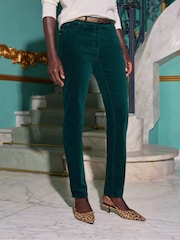 Pure Collection – Jeans aus gewaschenem Samt mit dezentem Stretch - Bild 2 von 3