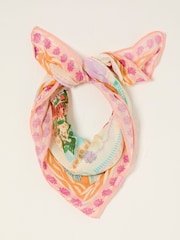 FatFace Multi Lobster Print Hair Scarf - Image 2 of 2