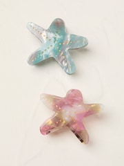FatFace Multi Starfish Hair Clips - Image 1 of 3