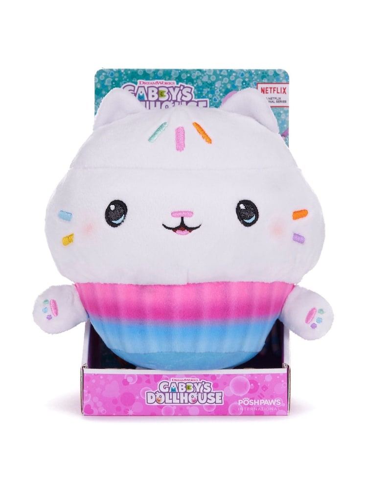 Gabbys Dollhouse 10" Cakey Cat Plush Toy - Image 4 of 4