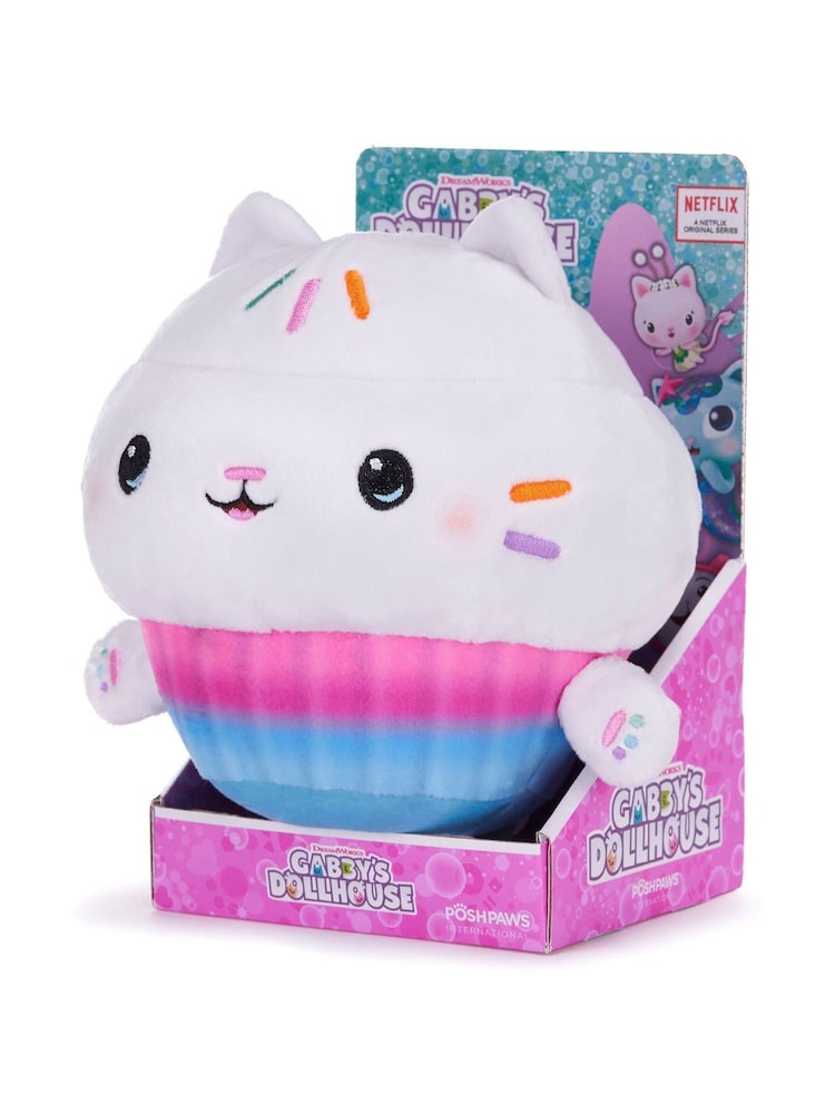 Gabbys Dollhouse 10" Cakey Cat Soft Toy - Image 7 of 7
