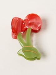 FatFace Red Cherry Claw Clip - Image 1 of 2