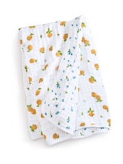 Aden + Anais White Dream Organic Cotton Muslin Blanket - Image 2 of 7