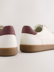 Cream T-Bar Low Trainers - Image 5 of 7