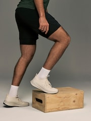 Cream Knitted Trainers - Image 1 of 6