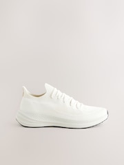 Cream Knitted Trainers - Image 2 of 6