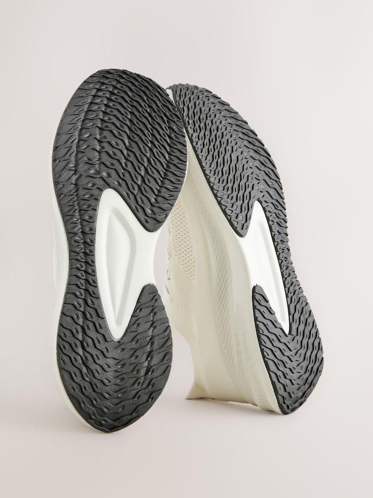 Cream Knitted Trainers - Image 6 of 6