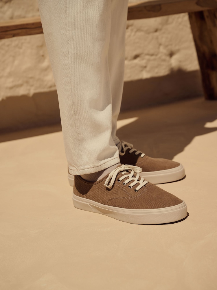 Neutral Classic Canvas Pumps - Image 1 of 7