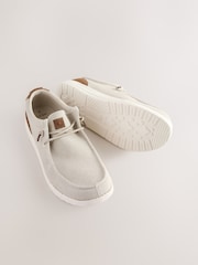 Neutral Canvas Apron Shoes - Image 5 of 5