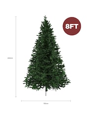 Charles Bentley Green Faux Hinged Nordic Spruce 6ft 8ft Christmas Tree - Image 6 of 6