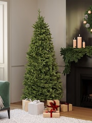 Charles Bentley Green Charles Bentley Nordic Spruce 7ft Slim Hinged Christmas Tree - Image 1 of 5