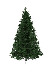 Charles Bentley Green Charles Bentley Nordic Spruce 7ft Hinged Christmas Tree - Image 3 of 5