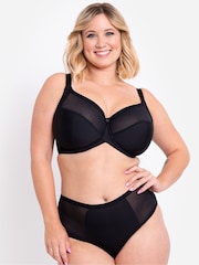 Черный - Curvy Kate Чудо-полноценные короткие трусы - Image 2 of 7