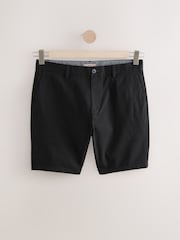 Noir/Mushroom Marron - Slim Fit (Slim Fit) - Lot de 2 shorts chino stretch - Image 10 de 13