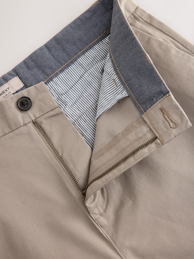Noir/Mushroom Marron - Slim Fit (Slim Fit) - Lot de 2 shorts chino stretch - Image 11 of 13