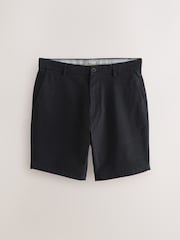 Noir/Mushroom Marron - Ajustement droit - Lot de 2 shorts chino stretch - Image 6 de 10