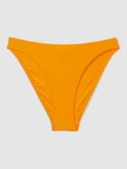 Reiss Yellow Carina Mid-Rise Bikini Briefs - Image 2 of 4