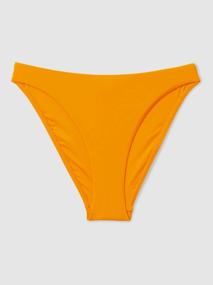 Reiss Yellow Carina Mid-Rise Bikini Briefs - Image 2 of 4