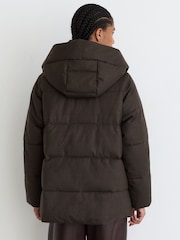 Reiss Tory Wool Hooded Puffer Coat - 9의 이미지 8