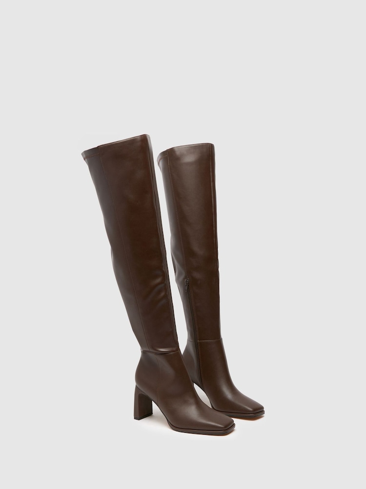 Schuh Dulcie Over The Knee Boots - Image 2 of 4