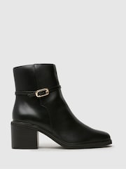 Schuh Briley Heeled Buckle Boots - Image 1 of 4