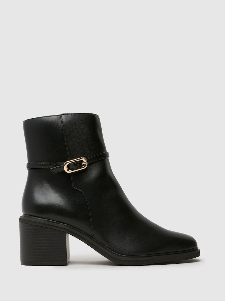 Schuh Briley Heeled Buckle Boots - Image 1 of 4