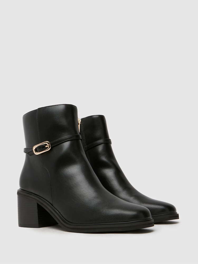 Schuh Briley Heeled Buckle Boots - Image 2 of 4