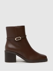 Schuh Briley Heeled Buckle Boots - Image 1 of 4
