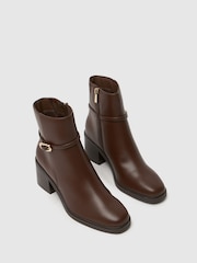 Schuh Briley Heeled Buckle Boots - Image 3 of 4