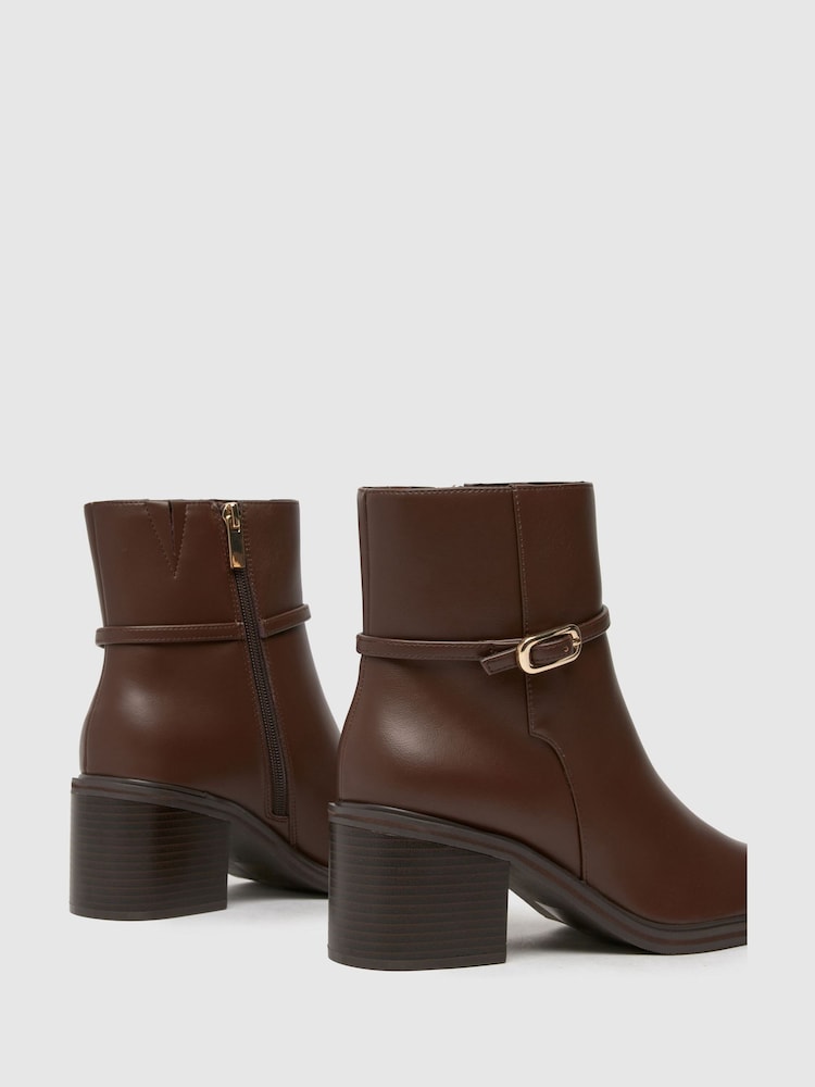 Schuh Briley Heeled Buckle Boots - Image 4 of 4