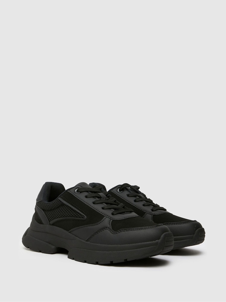 Черный - Schuh Maura Chunky Trainers - Image 2 of 4