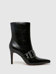 Schuh Brogan Hardwear Buckle Point Boots - Image 1 of 4