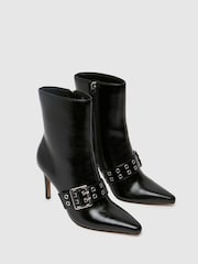 Schuh Brogan Hardwear Buckle Point Boots - Image 2 of 4
