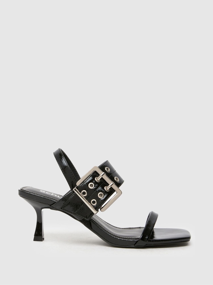 Schuh Safia Buckle Hardwear Heels - Image 1 of 4