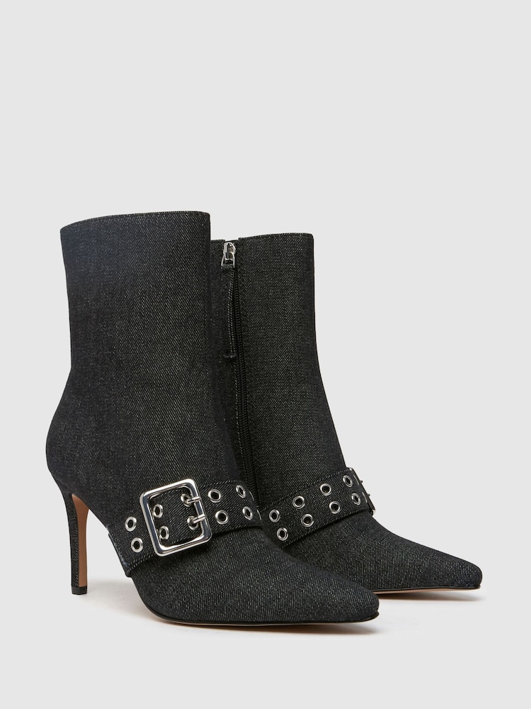 Schuh Brogan Hardwear Point Black Boots - Image 3 of 4