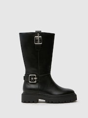Schuh Dayla Chunky Calf Boots - Image 1 of 5