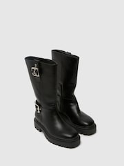 Schuh Dayla Chunky Calf Boots - Image 3 of 5