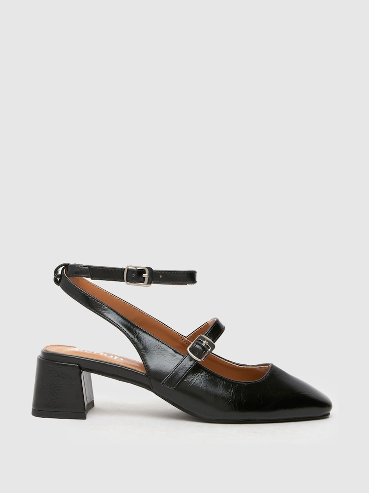 Schuh Shannon Block Heel Mary Jane Shoes - Image 1 of 4