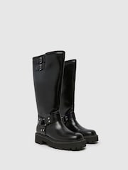 Schuh Dayton Hardwear Knee Black Boots - Image 2 of 4