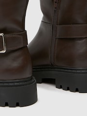 Schuh Dayla Chunky Calf Boots - Image 4 of 4