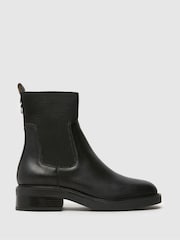 Schuh Constance Leather Chelsea Black Boots - Image 1 of 4