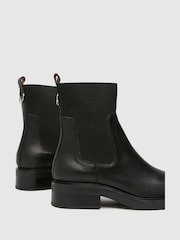 Schuh Constance Leather Chelsea Black Boots - Image 2 of 4