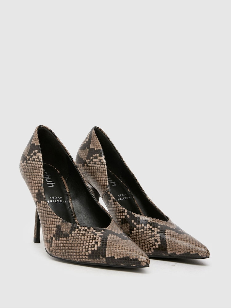Schlangen-Print - Schuh – Sylvia – Halbschuhe mit spitzer Zehenpartie - Bild 2 von 4 Schlangen-Print - Schuh – Sylvia – Halbschuhe mit spitzer Zehenpartie - Bild 2 von 4
