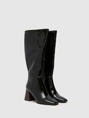 Schuh Dova Block Heel Knee High Boots - Image 2 of 4