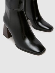 Schuh Dova Block Heel Knee High Boots - Image 4 of 4