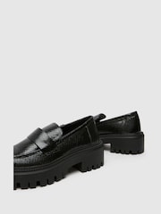 Schuh Laney Chunky Black Loafers - Image 4 of 4